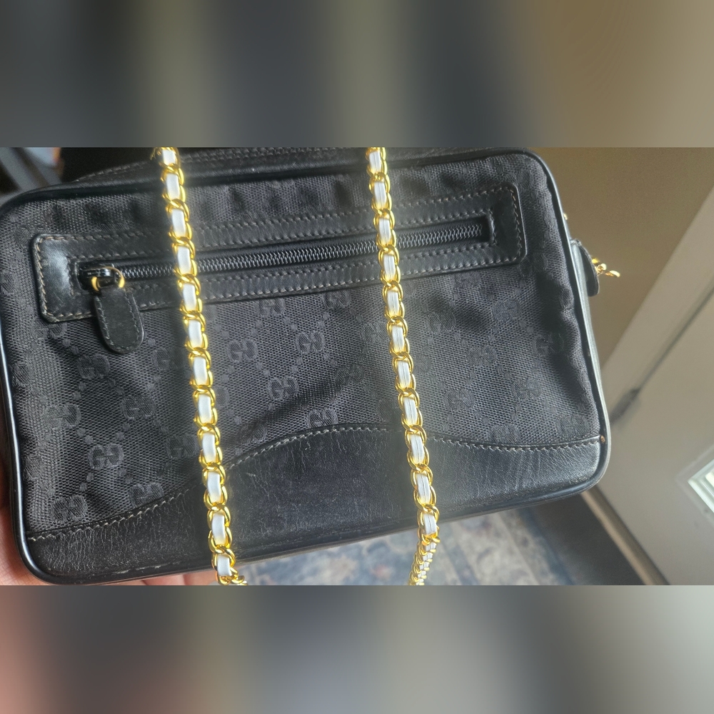 Black Gucci Shoulder Bag